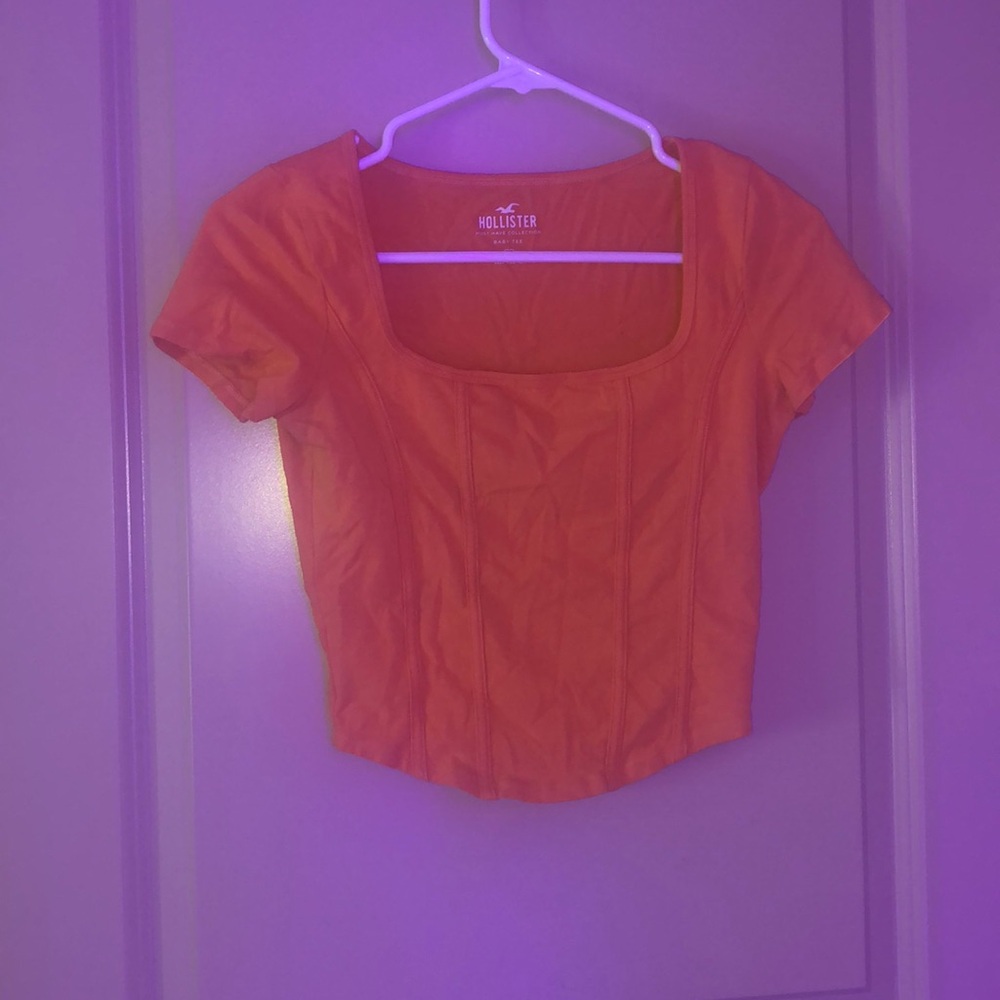 Cropped shirt from HOLLISTER